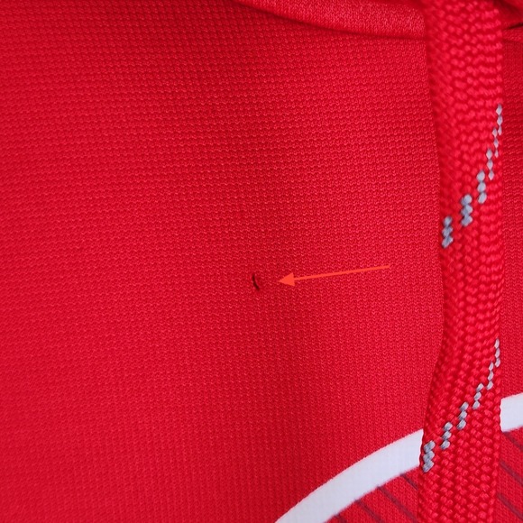 Philadelphia Phillies MLB Hoodie Mens XL Red Pullover Performance Sportswear - Picture 3 of 11